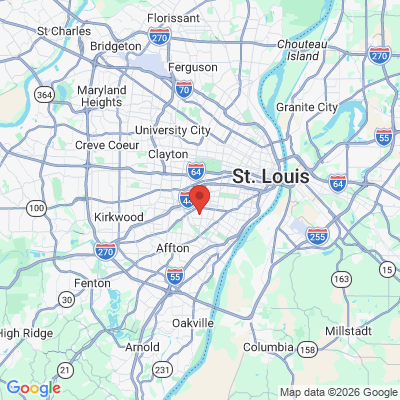 Map to  office in St. Louis, MO