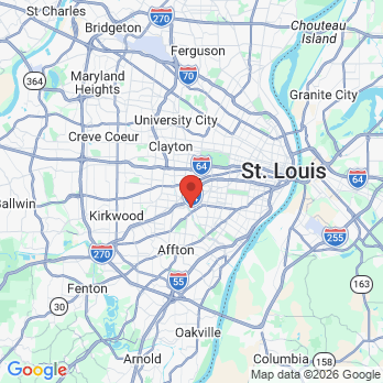 Map to Anthony J. Marino,D.D.S. office in Saint Louis, MO