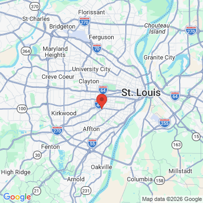 Map to  office in St. Louis, MO