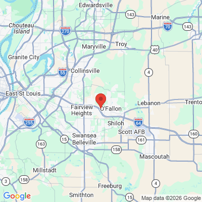 Map to  office in O'fallon, IL