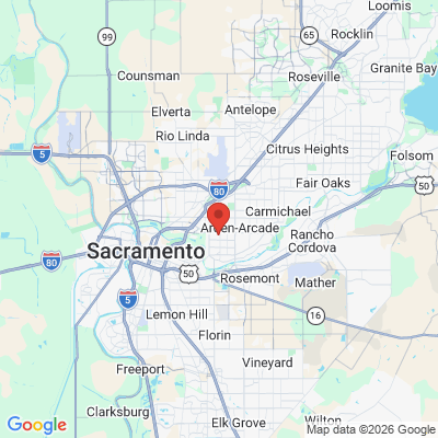 Map to  office in Sacramento, CA
