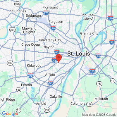 Map to  office in St. Louis, MO