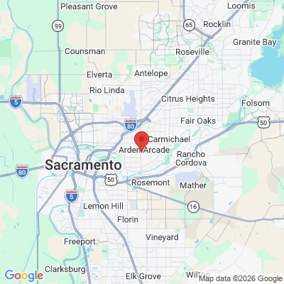 Map to  office in Sacramento, CA