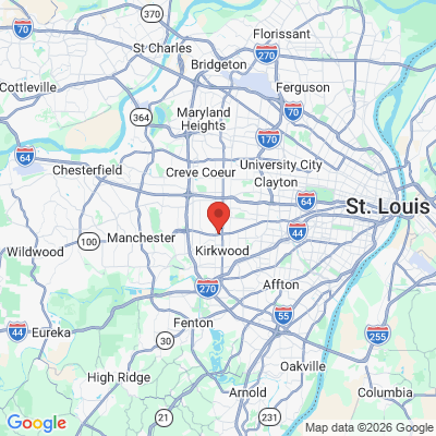Map to  office in St. Louis, MO