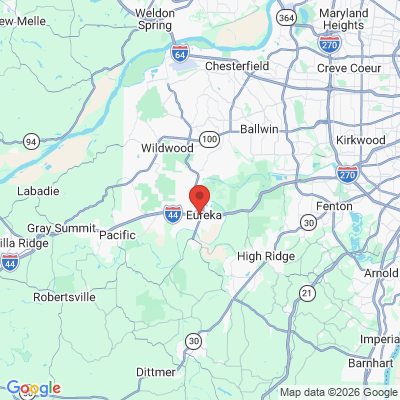 Map to  office in Eureka, MO