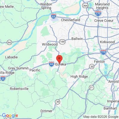 Map to  office in Eureka, MO
