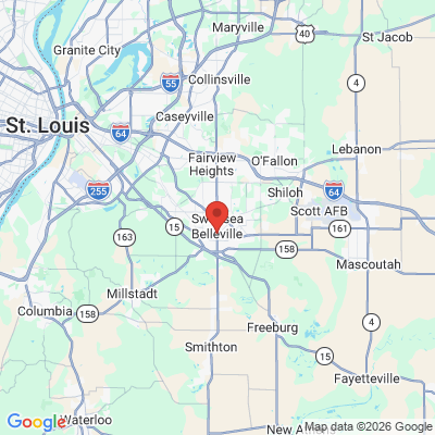 Map to  office in Belleville, IL
