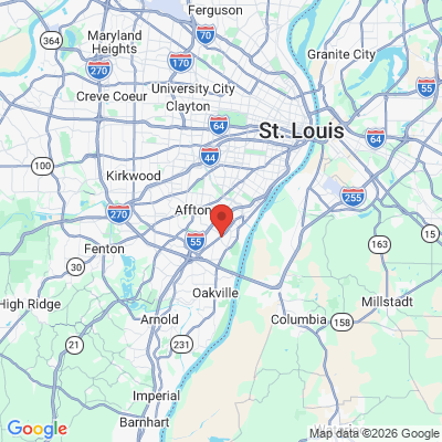 Map to  office in St. Louis, MO