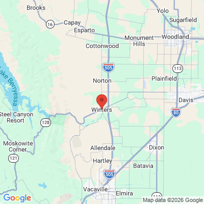 Map to  office in Winters, CA