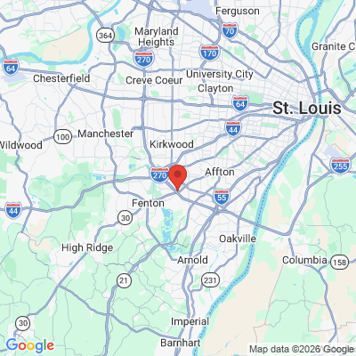 Map to  office in St. Louis, MO
