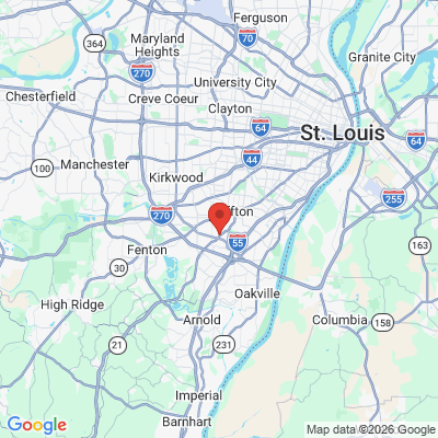 Map to  office in St. Louis, MO