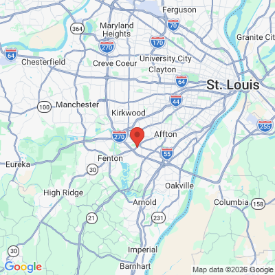 Map to  office in St. Louis, MO