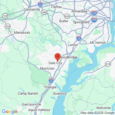 Map to  office in Woodbridge, VA