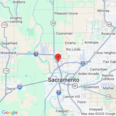 Map to  office in Sacramento, CA