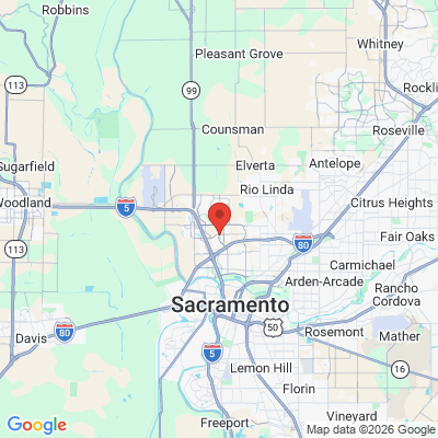 Map to  office in Sacramento, CA