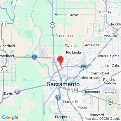 Map to  office in Sacramento, CA