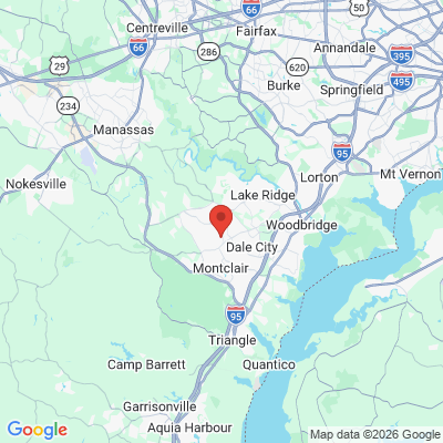 Map to  office in Woodbridge, VA