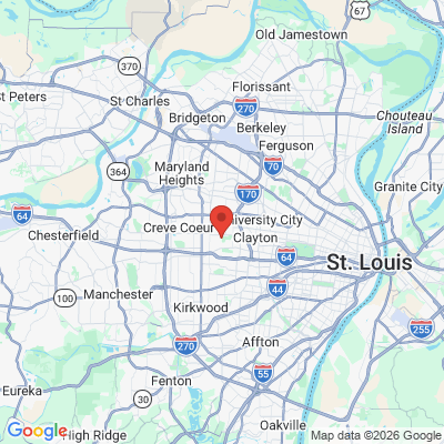 Map to  office in Ladue, MO