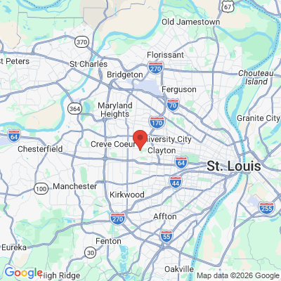 Map to  office in Ladue, MO
