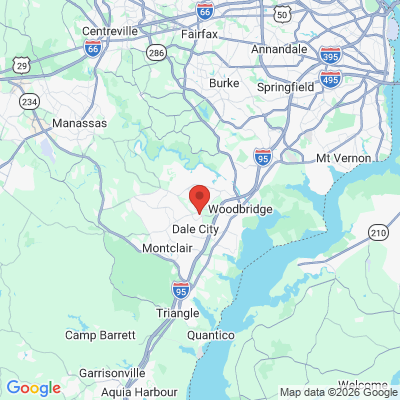 Map to  office in Woodbridge, VA