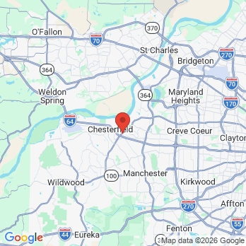 Map to Gene C Cohen DDS office in Chesterfield, MO