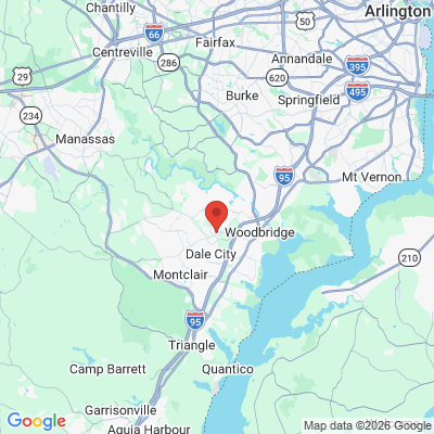 Map to  office in Woodbridge, VA