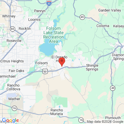 Map to  office in El Dorado Hills, CA