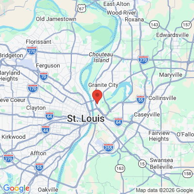 Map to  office in Brooklyn, IL