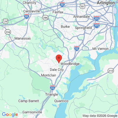 Map to  office in Woodbridge, VA