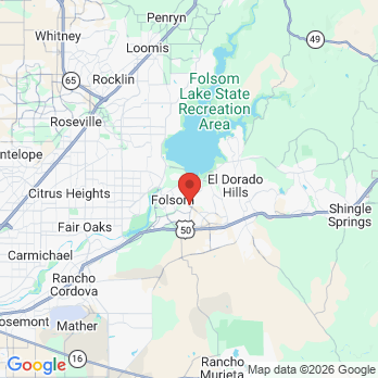 Map to Renaissance Family and Cosmetic Dentistry office in Folsom, CA