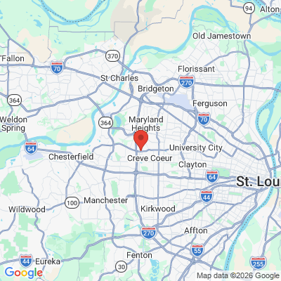 Map to  office in St. Louis, MO