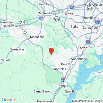 Map to  office in Manassas, VA