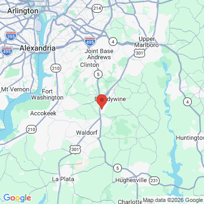 Map to  office in Brandywine, MD