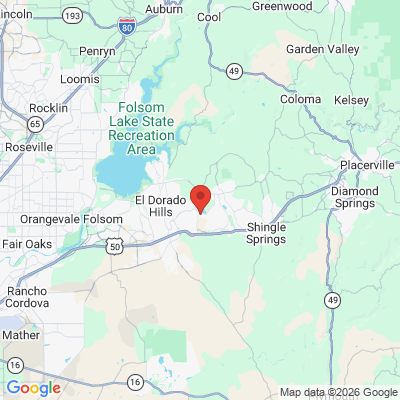 Map to  office in El Dorado Hills, CA