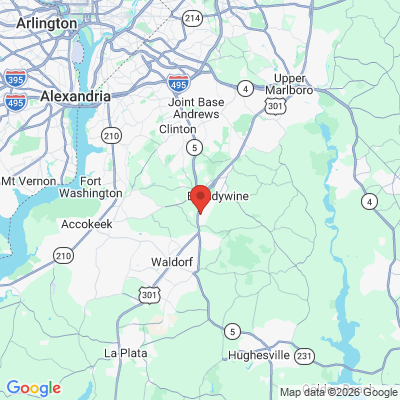 Map to  office in Brandywine, MD