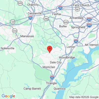 Map to  office in Woodbridge, VA