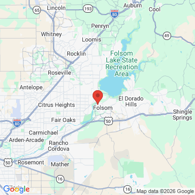 Map to  office in Folsom, CA
