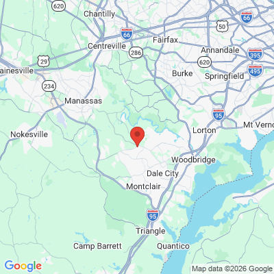 Map to  office in Woodbridge, VA