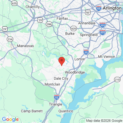 Map to  office in Woodbridge, VA