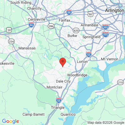 Map to  office in Woodbridge, VA