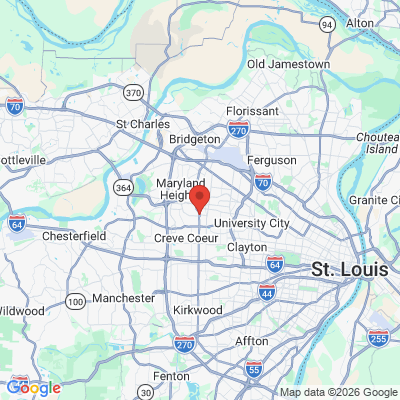 Map to  office in St. Louis, MO