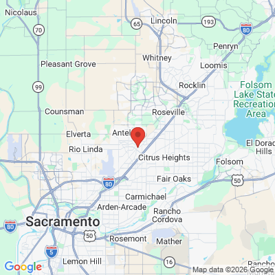 Map to  office in Sacramento, CA