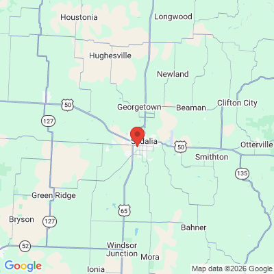 Map to  office in Sedalia, MO
