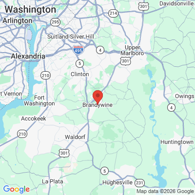 Map to  office in Brandywine, MD