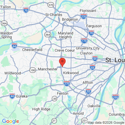 Map to  office in St. Louis, MO