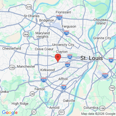 Map to  office in St. Louis, MO