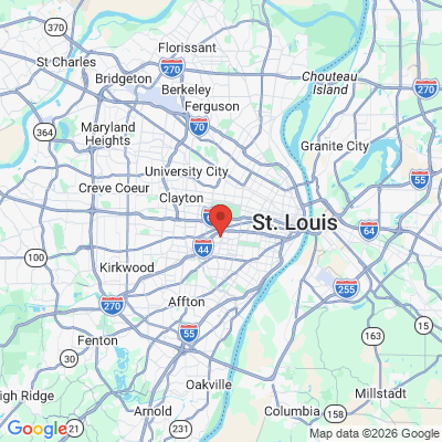 Map to  office in St. Louis, MO