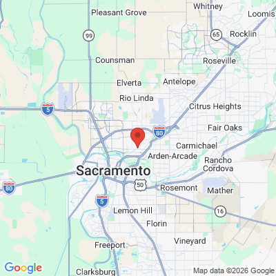 Map to  office in Sacramento, CA