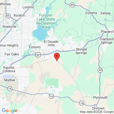 Map to  office in El Dorado Hills, CA