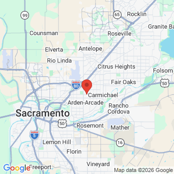 Map to Primary Office office in Sacramento, CA